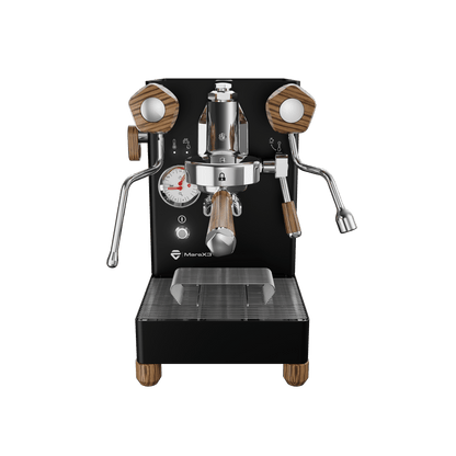 Lelit MaraX3 Black espresso machine - front view
