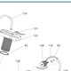 De'Longhi AS00005477 Mechanics Valve CAM — exploded diagram position 122