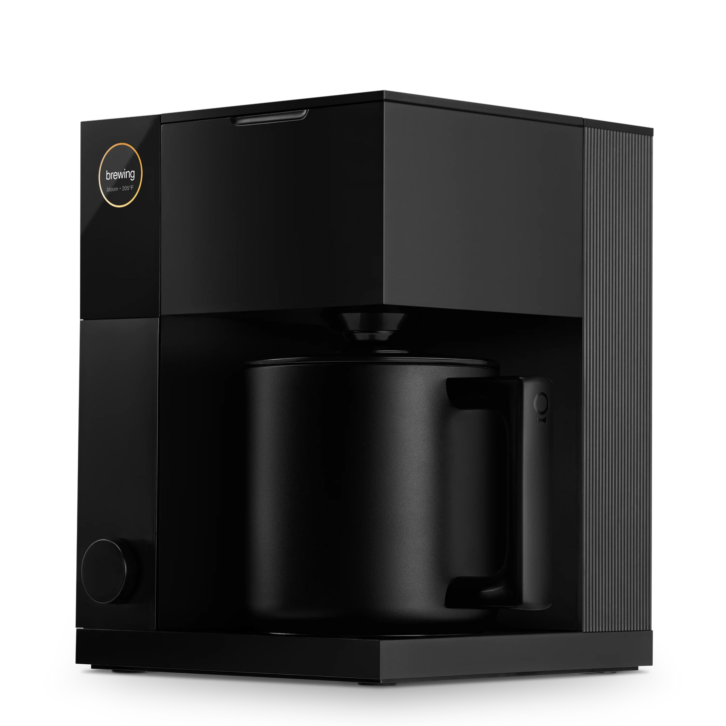 Fellow Aiden coffee maker matte black top view
