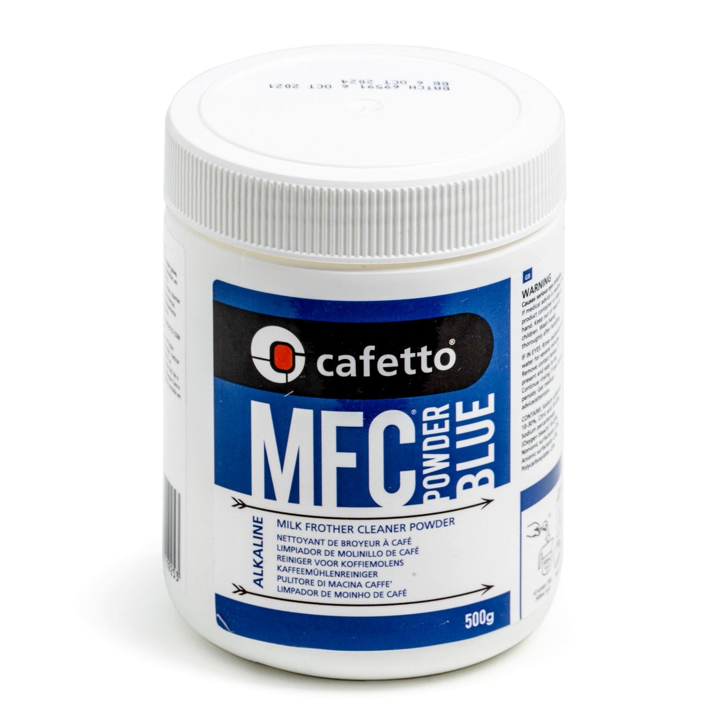 Espresso cleaning kit with Cafetto EVO, MFC milk cleaner, grinder sachets, and group head brush