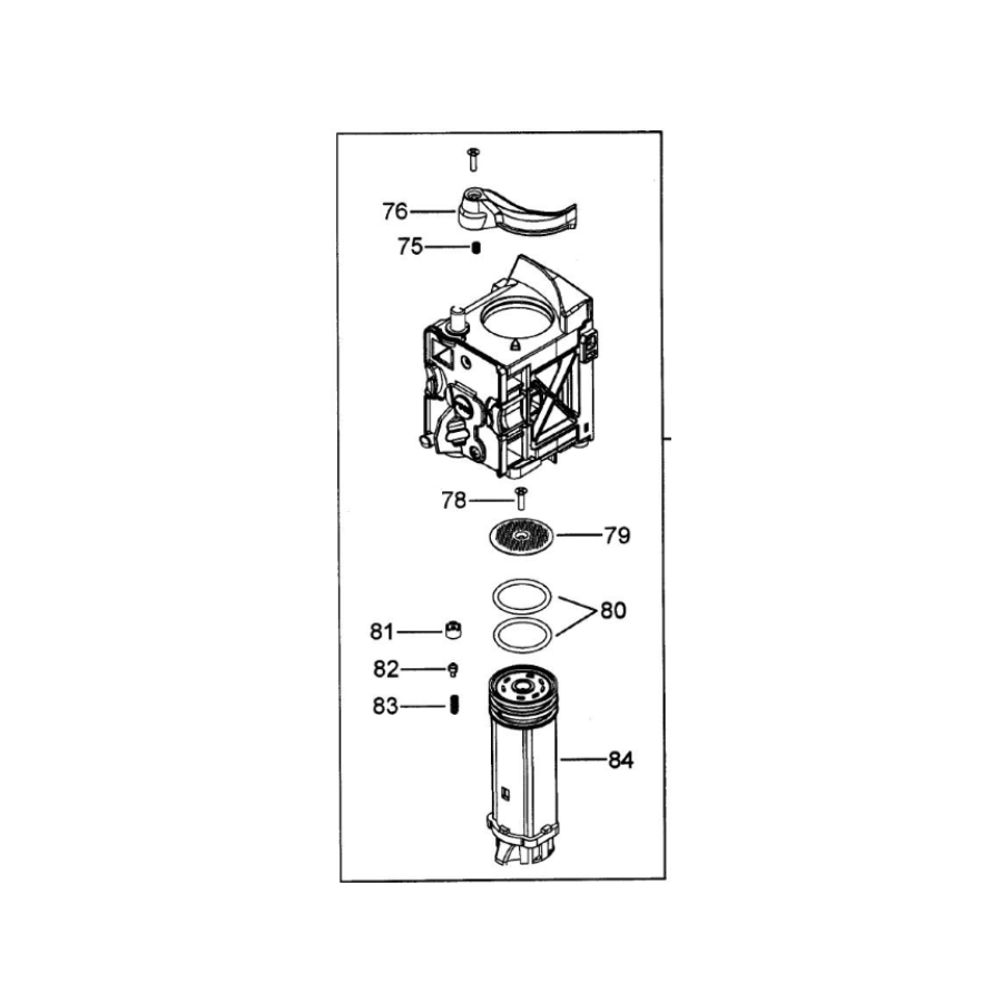 DeLonghi Infuser Brew Group Replacement Kit – 7313251441 – Fits ESAM / Perfecta / PrimaDonna Classic – Genuine OEM