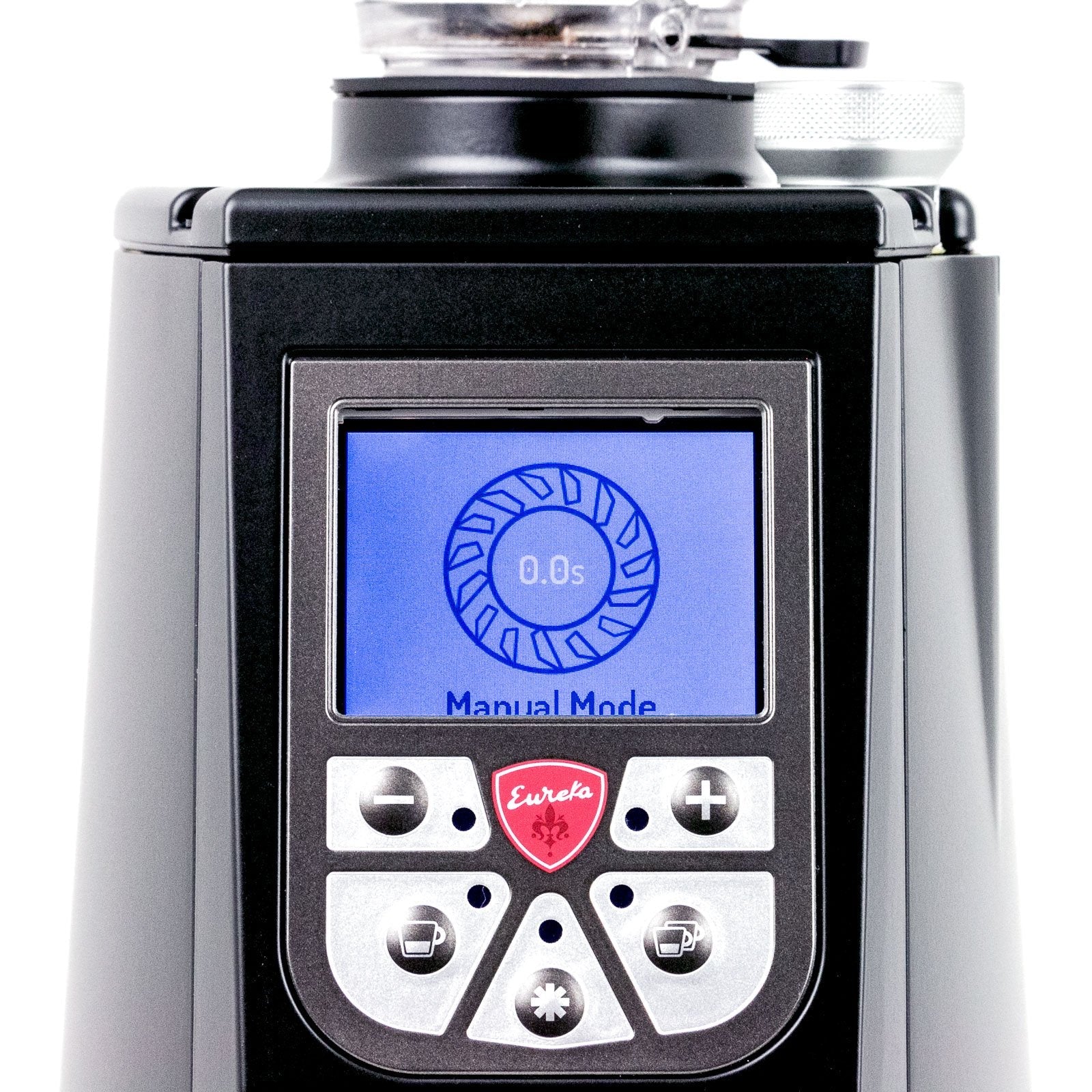 Eureka Atom 75 Espresso Grinder - Black - Detail View