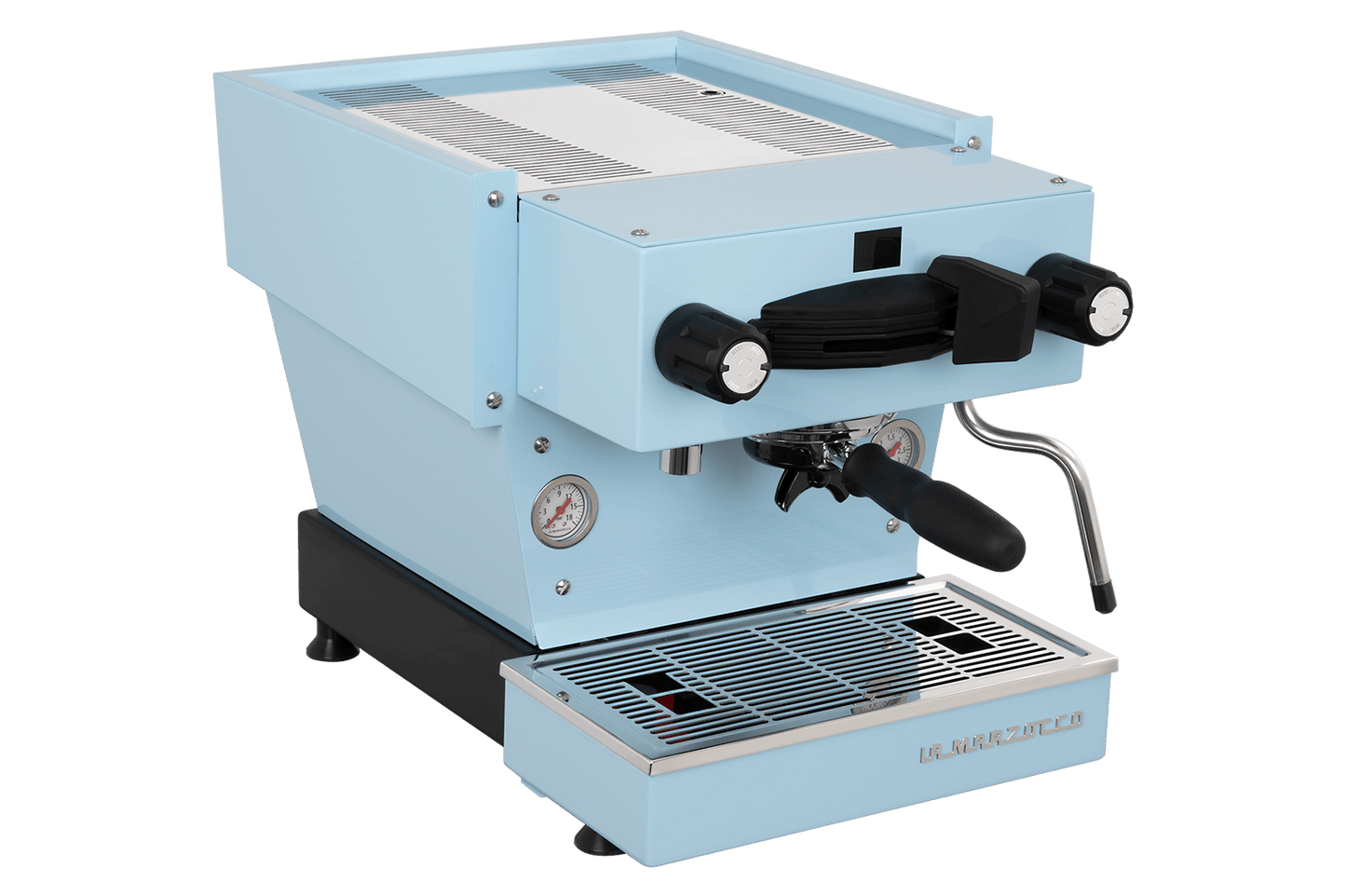 La Marzocco Linea Mini — Cobalt Blue