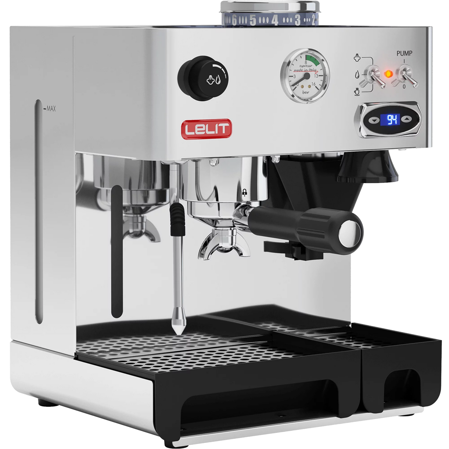 Lelit Anita PL042TEMD Espresso Machine - Three Quarter View