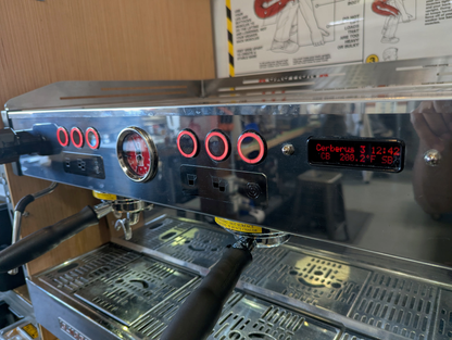 Used La Marzocco Linea PB 3-Group AV with Scales — Professionally Serviced