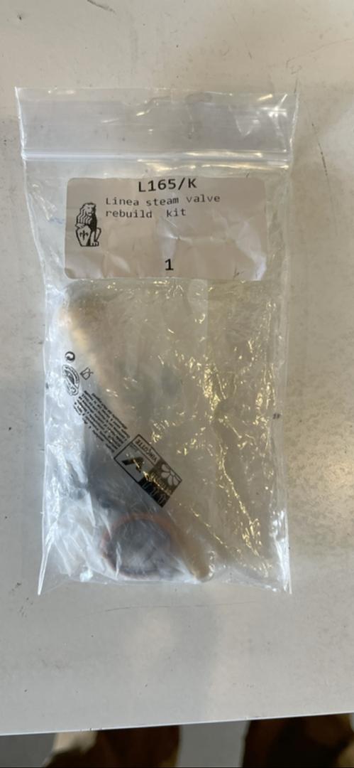 La Marzocco Steam Valve Rebuild Kit L165/K – Linea Classic / Linea Mini / GS3 – O-Rings Included