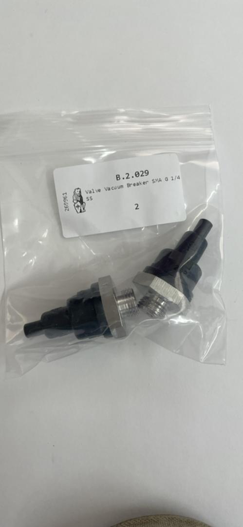 La Marzocco Vacuum Release Valve G1/4 Stainless Steel – OEM B.2.029