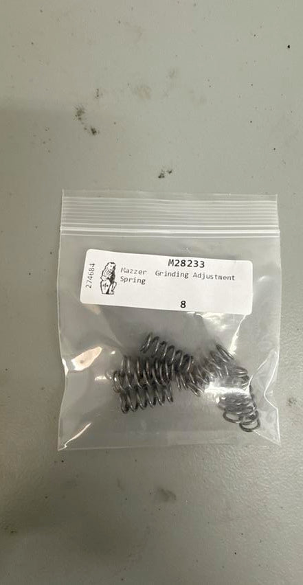 Mazzer Grinding Adjustment Spring – Robur / Kony / Mini – OEM Replacement