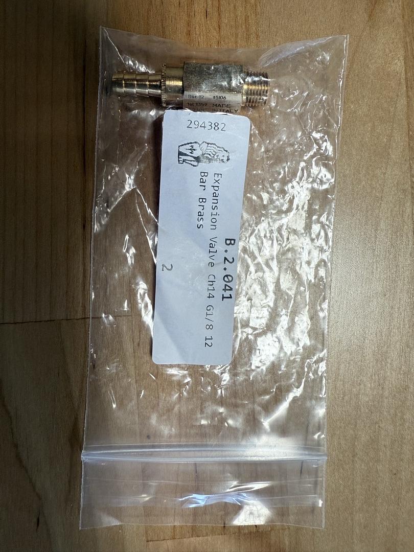 La Marzocco Linea Micra Valve Ch14 G1/8 12 Bar – OEM B.2.041