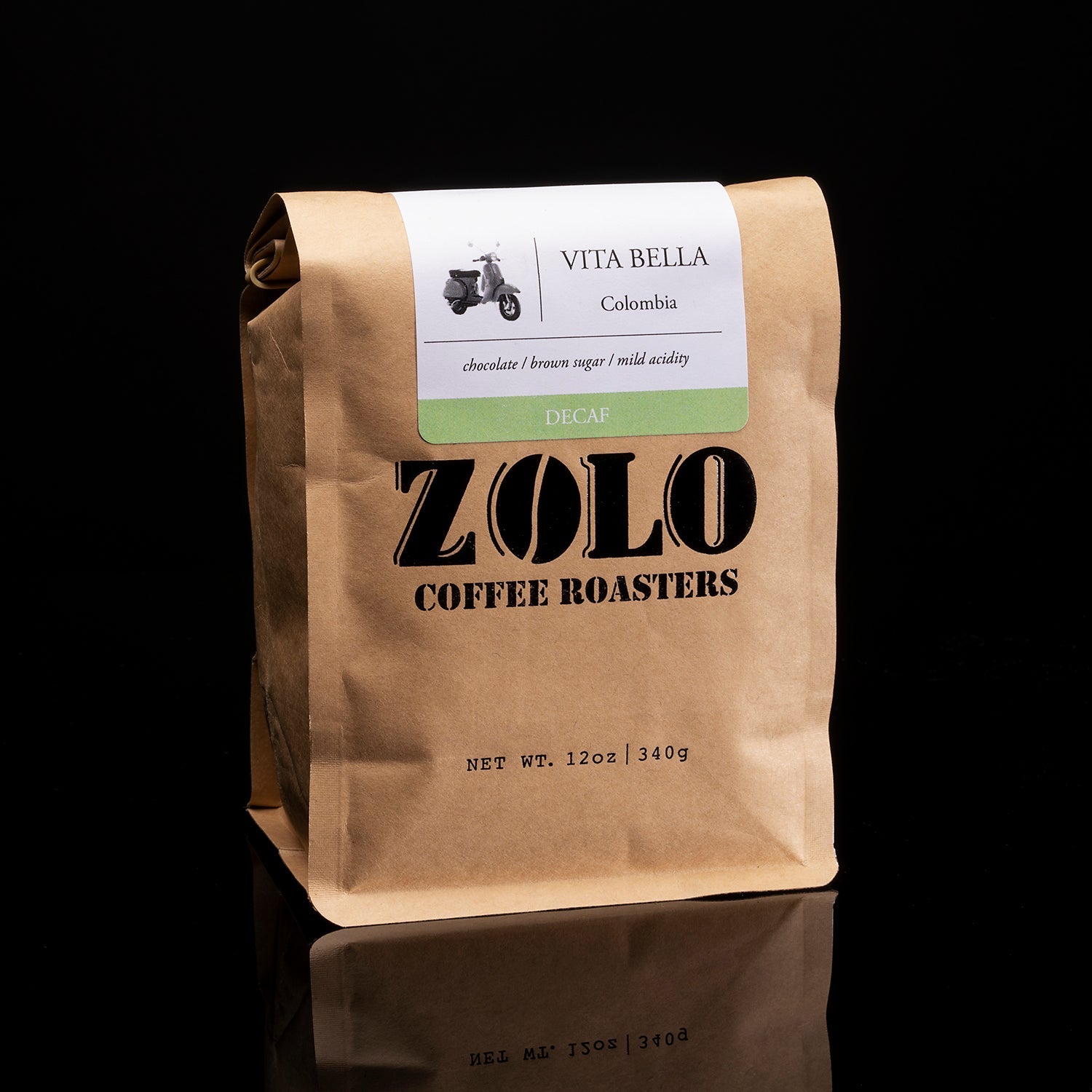 Vita Bella Decaf 12oz bag